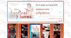 Desktop Screenshot of festivaldes7lunes.com
