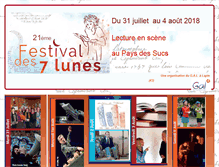Tablet Screenshot of festivaldes7lunes.com
